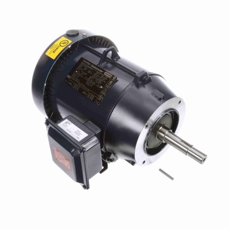 Close-Coupled Pump Motor, 5 & 3 HP, 3 Ph, 60 & 50 Hz, 230/460 & 190/380 V, 3600 & 3000 RPM, 184JM Frame, TEFC