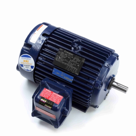 General Purpose Motor, 15 & 10 HP, 3 Ph, 60 & 50 Hz, 230/460 & 190/380 V, 3600 & 3000 RPM, 215TC Frame, TEFC