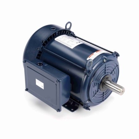 General Purpose Motor, 5 HP, 1 Ph, 60 Hz, 208-230 V, 1800 & 1800 RPM, 213T Frame, TEFC
