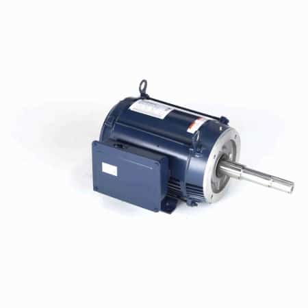 Close-Coupled Pump Motor, 7.50 HP, 1 Ph, 60 Hz, 230 V, 3600 RPM, 213JP Frame, DP