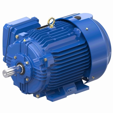 Severe Duty Motor, 7.50 HP, 3 Ph, 60 Hz, 460 V, 1800 RPM, 213T Frame, TEFC
