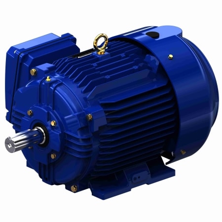 Cooling Tower Motor, 5 & 1.25 HP, 3 Ph, 60 & 60 Hz, 460 & 460 V, 1800 & 1800 RPM, 213T Frame, TEFC