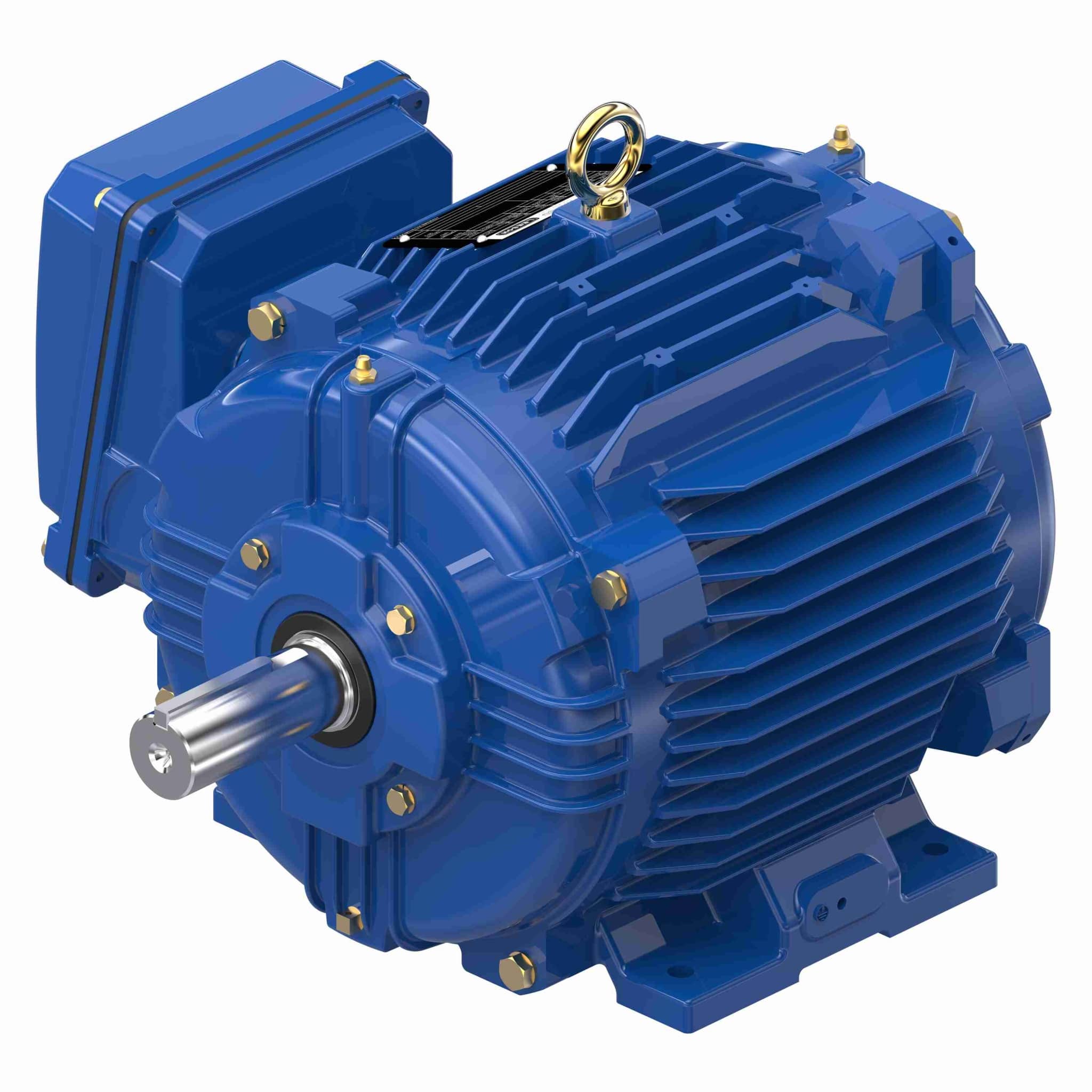 Severe Duty Motor, 7.50 HP, 3 Ph, 60 Hz, 460 V, 3600 RPM, 213T Frame, TENV