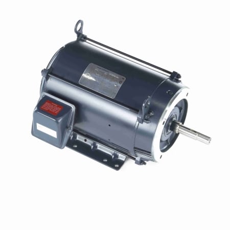 Close-Coupled Pump Motor, 7.50 HP, 3 Ph, 60 Hz, 575 V, 1800 & 1800 RPM, 213JM Frame, DP