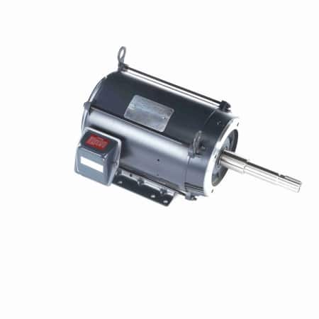 Close-Coupled Pump Motor, 7.50 HP, 3 Ph, 60 Hz, 575 V, 1800 & 1800 RPM, 213JP Frame, DP