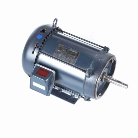 Close-Coupled Pump Motor, 7.50 & 5 HP, 3 Ph, 60 & 50 Hz, 230/460 & 190/380 V, 3600 & 3000 RPM, 213JM Frame, TEFC