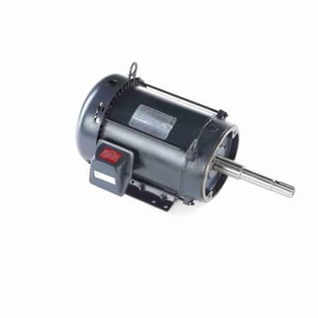 Close-Coupled Pump Motor, 7.50 HP, 3 Ph, 60 Hz, 575 V, 3600 RPM, 213JP Frame, TEFC