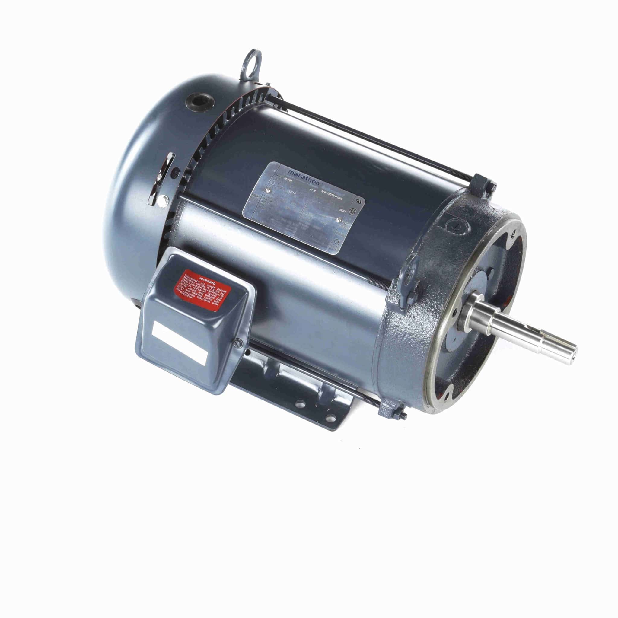Close-Coupled Pump Motor, 7.50 HP, 3 Ph, 60 Hz, 575 V, 1800 RPM, 213JM Frame, TEFC