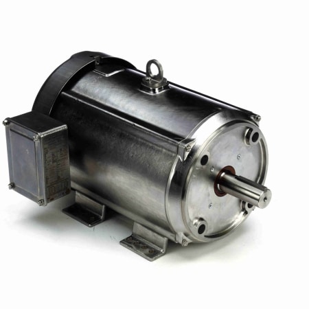 Close-Coupled Pump Motor, 25 HP, 3 Ph, 60 Hz, 575 V, 1800 & 1800 RPM, 284JM Frame, DP