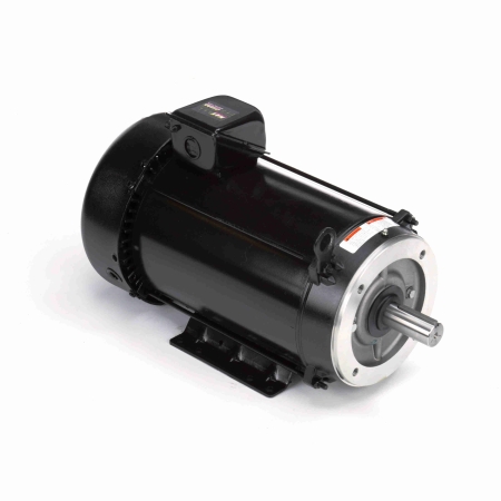 General Purpose Motor, 3 & 3 HP, 3 Ph, 60 & 50 Hz, 230/460 & 190-208/380-415 V, 182TC Frame, TEFC