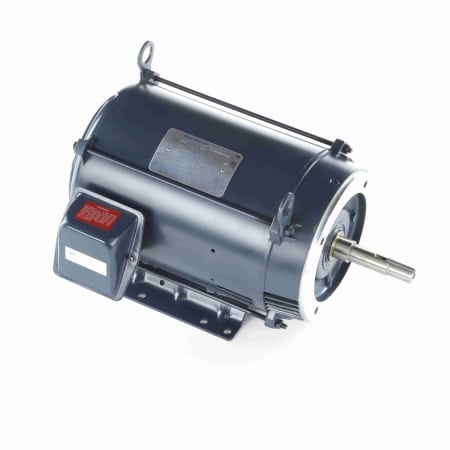Close-Coupled Pump Motor, 5 HP, 3 Ph, 60 Hz, 575 V, 1200 RPM, 215JM Frame, DP