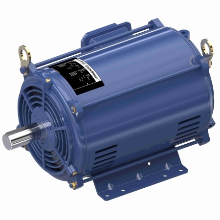 General Purpose Motor, 15 & 10 HP, 3 Ph, 60 & 50 Hz, 208-230/460 & 190/380 V, 3600 & 3000 RPM, 215T Frame, DP