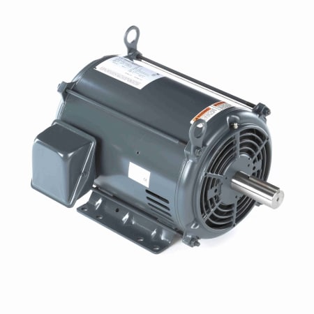 50 Hz Motor, 10 HP, 3 Ph, 50 Hz, 190-200-208/380-400-415 V, 1500 RPM, 215T Frame, DP