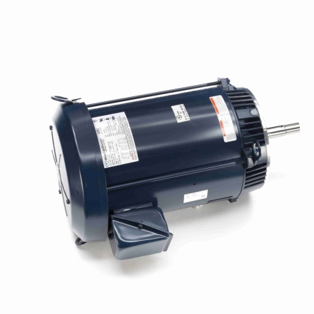 Close-Coupled Pump Motor, 10 & 7.50 HP, 3 Ph, 60 & 50 Hz, 230/460 & 190/380 V, 1800 & 1500 RPM, 215JMV Frame, DP