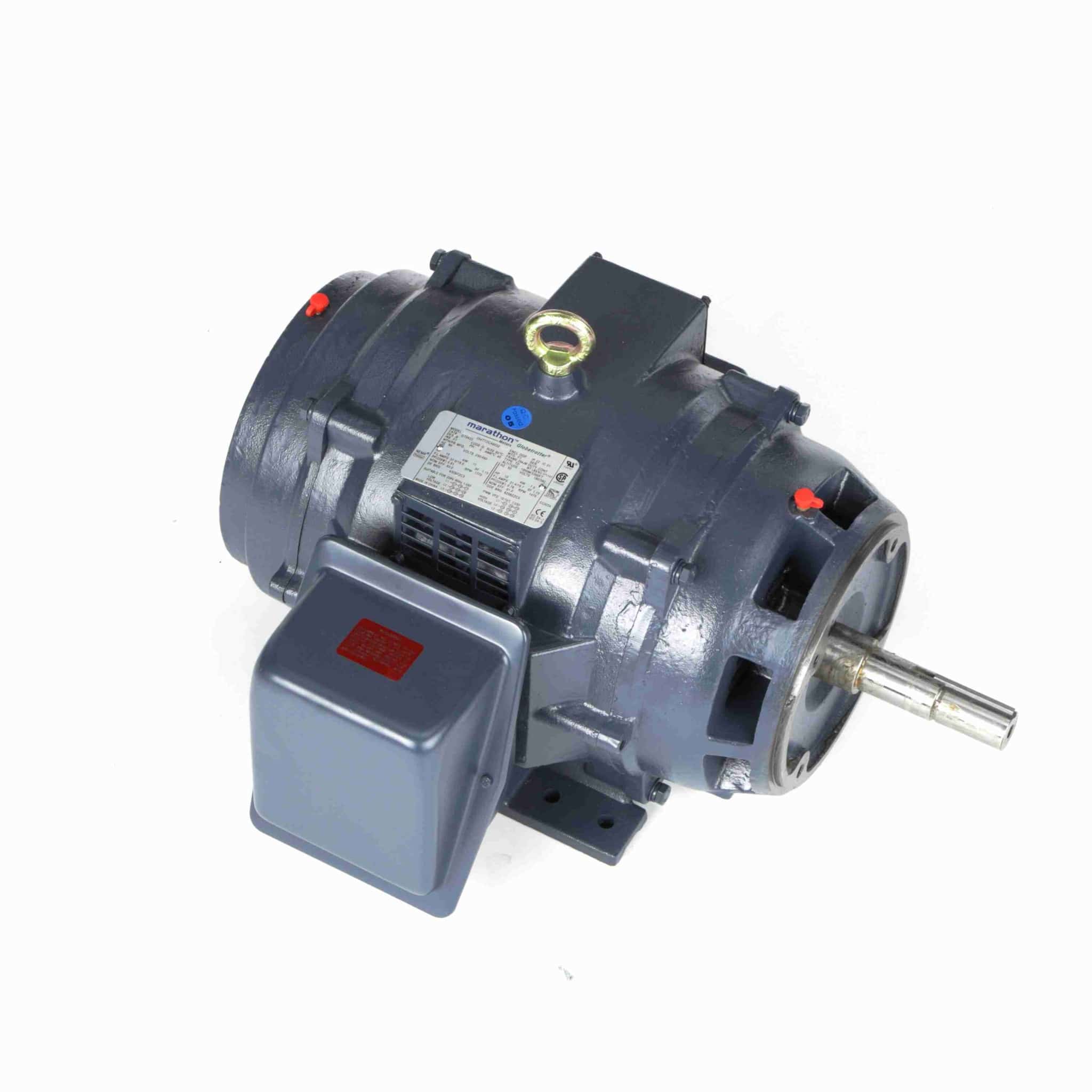 Close-Coupled Pump Motor, 15 & 10 HP, 3 Ph, 60 & 50 Hz, 230/460 & 190/380 V, 1800 & 1500 RPM, 254JM Frame, DP