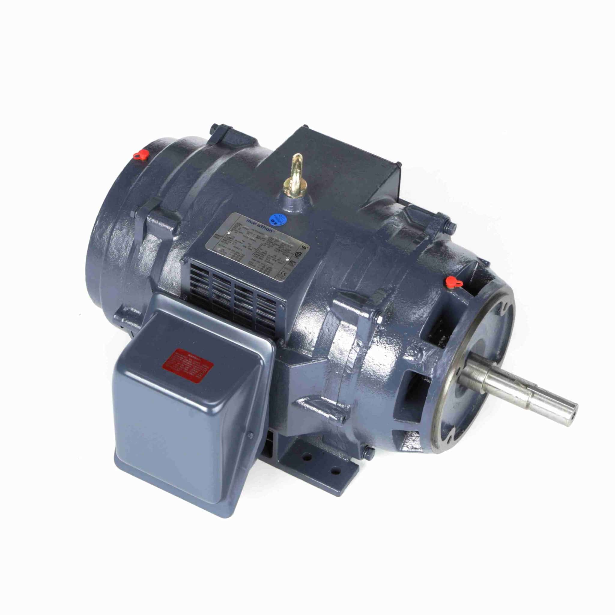 Close-Coupled Pump Motor, 25 & 20 HP, 3 Ph, 60 & 50 Hz, 230/460 & 190/380 V, 3600 & 3000 RPM, 256JM Frame, DP
