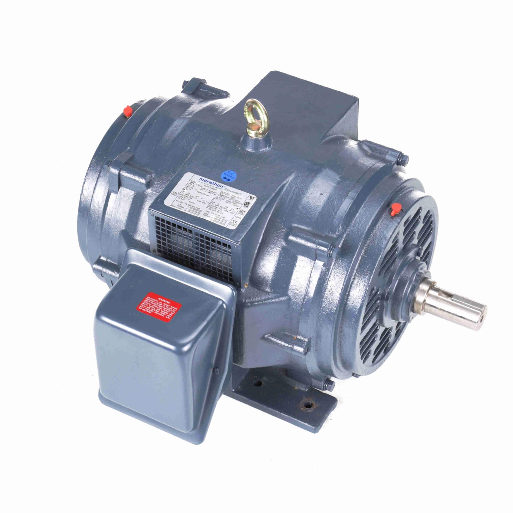 General Purpose Motor, 10 HP, 3 Ph, 60 Hz, 208/416 V, 1800 & 1800 RPM, 215T Frame, DP