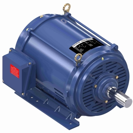 General Purpose Motor, 25 & 20 HP, 3 Ph, 60 & 50 Hz, 230/460 & 190/380 V, 1800 & 1500 RPM, 284T Frame, DP
