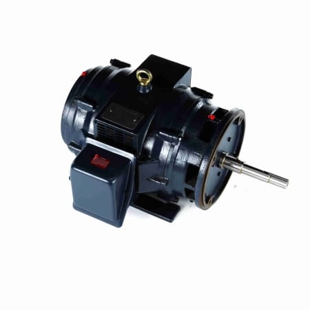 Close-Coupled Pump Motor, 25 HP, 3 Ph, 60 Hz, 575 V, 1800 & 1800 RPM, 284JP Frame, DP