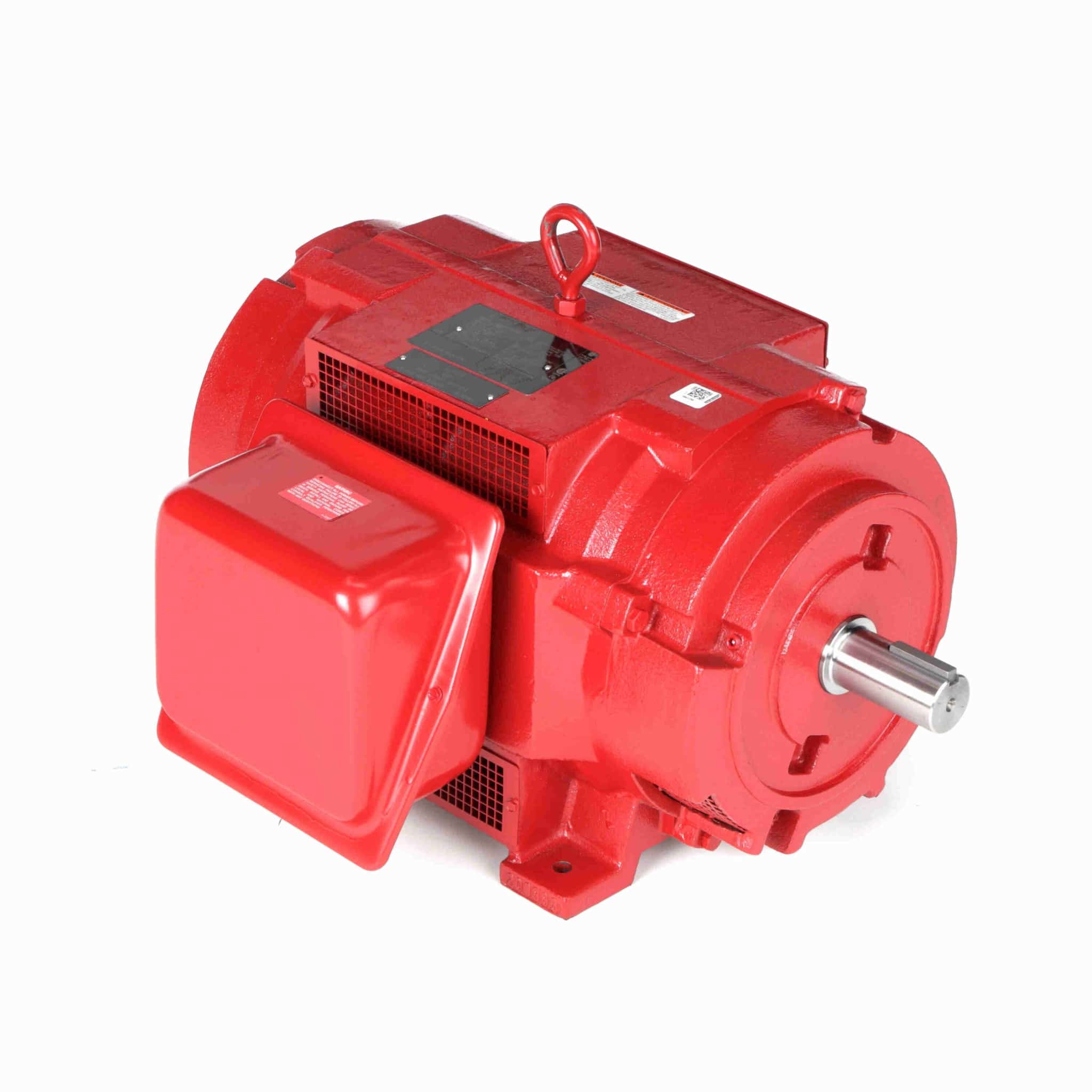 Fire Pump Motor, 30 & 25 HP, 3 Ph, 60 & 50 Hz, 230/460 & 190/380 V, 3600 & 3000 RPM, 284TS Frame, DP