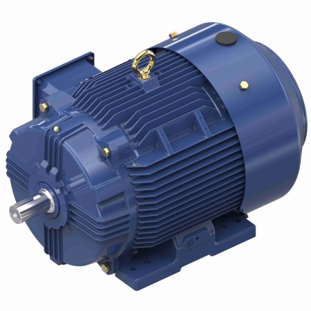General Purpose Motor, 25 & 20 HP, 3 Ph, 60 & 50 Hz, 230/460 & 190/380 V, 3600 & 3000 RPM, 284TS Frame, TEFC