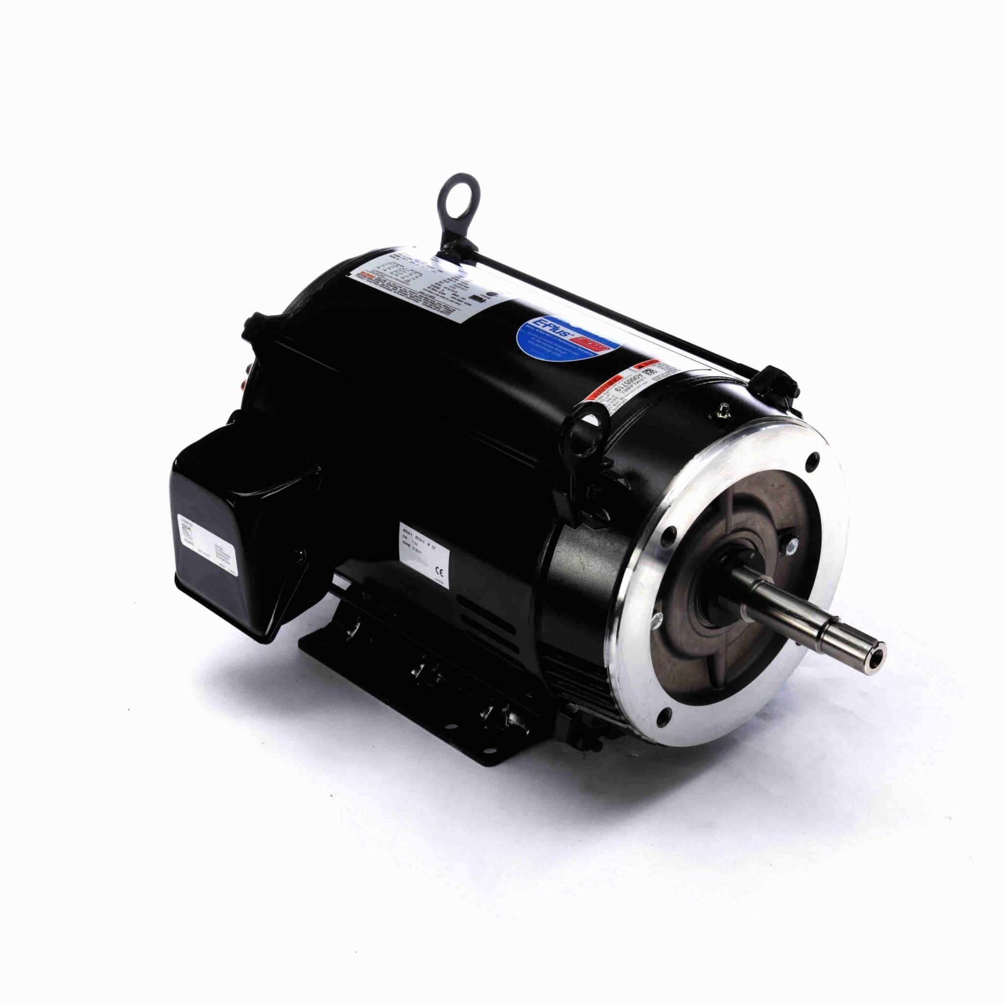 Pool Pump Motor, 10 HP, 3 Ph, 60 Hz, 230/460 V, 3600 RPM, 213JMZ Frame, DP