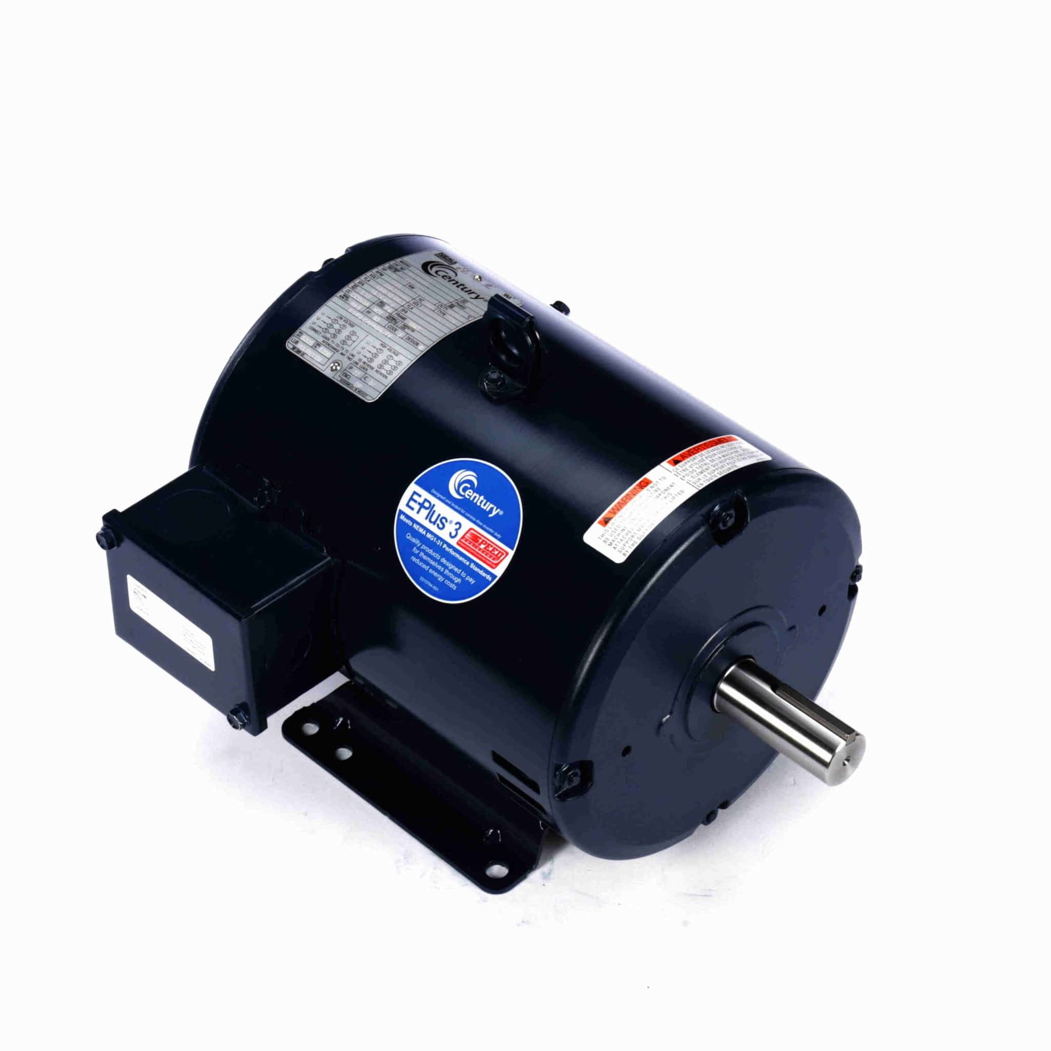 General Purpose Motor, 5 HP, 3 Ph, 60 Hz, 230/460 V, 1800 & 1800 RPM, 184T Frame, DP