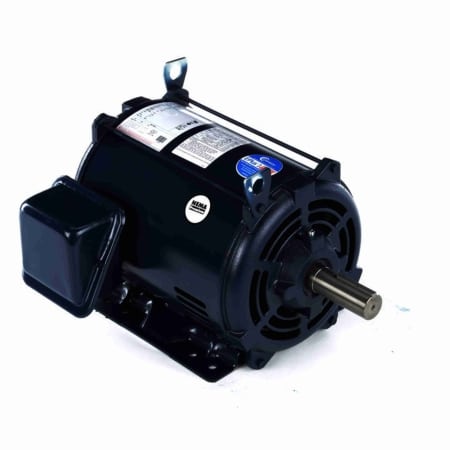 General Purpose Motor, 15.0 HP, 3 Ph, 60 Hz, 200 V, 1800 RPM, 254T Frame, DP