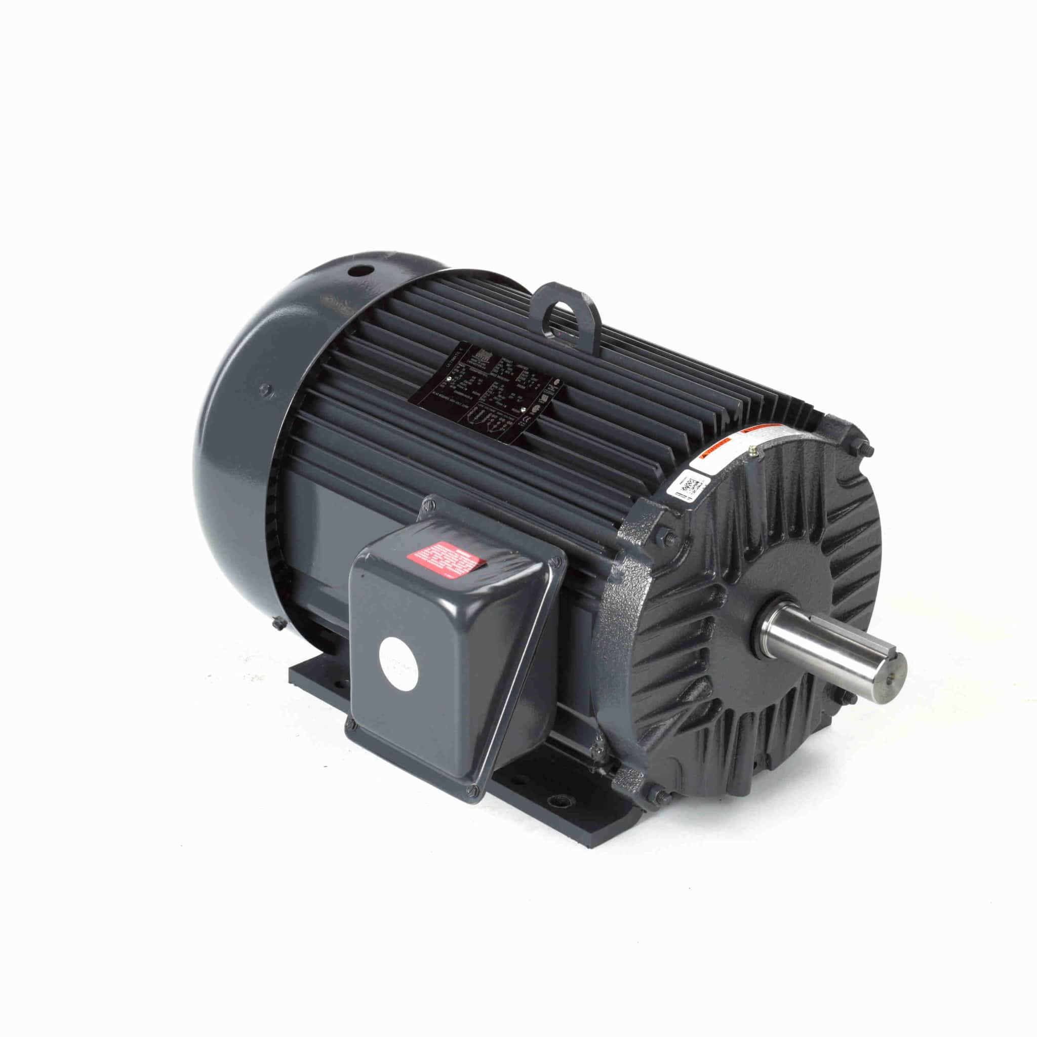 General Purpose Motor, 20 & 20 HP, 3 Ph, 60 & 50 Hz, 230/460 & 380-415 V, 1800 & 1500 RPM, 256T Frame, TEFC