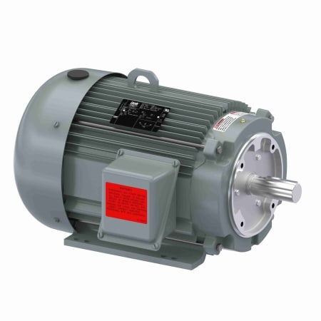 General Purpose Motor, 7.50 HP, 3 Ph, 60 Hz, 575 V, 1800 RPM, 213TC Frame, TEFC