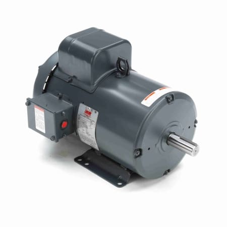 Agricultural Motor, 5 HP, 1 Ph, 60 Hz, 208-230 V, 1800 & 1800 RPM, 184T Frame, TEFC