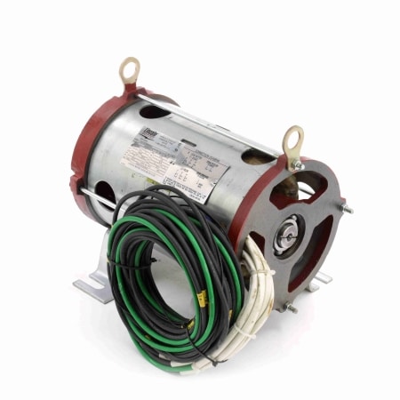 Elevator Duty Motor, 20 & 15 HP, 3 Ph, 60 & 60 Hz, 200 & 200 V, 3600 & 3600 RPM, 160TZ Frame, OPEN