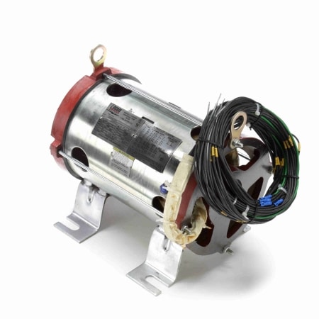 Elevator Duty Motor, 20 & 15 HP, 3 Ph, 60 & 60 Hz, 230/460 & 230/460 V, 3600 & 3600 RPM, 160TZ Frame, OPEN