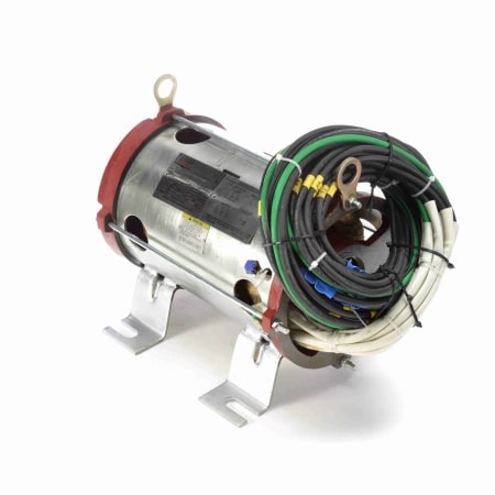 Elevator Duty Motor, 25 & 20 HP, 3 Ph, 60 & 60 Hz, 200 & 200 V, 3600 & 3600 RPM, 160TZ Frame, OPEN