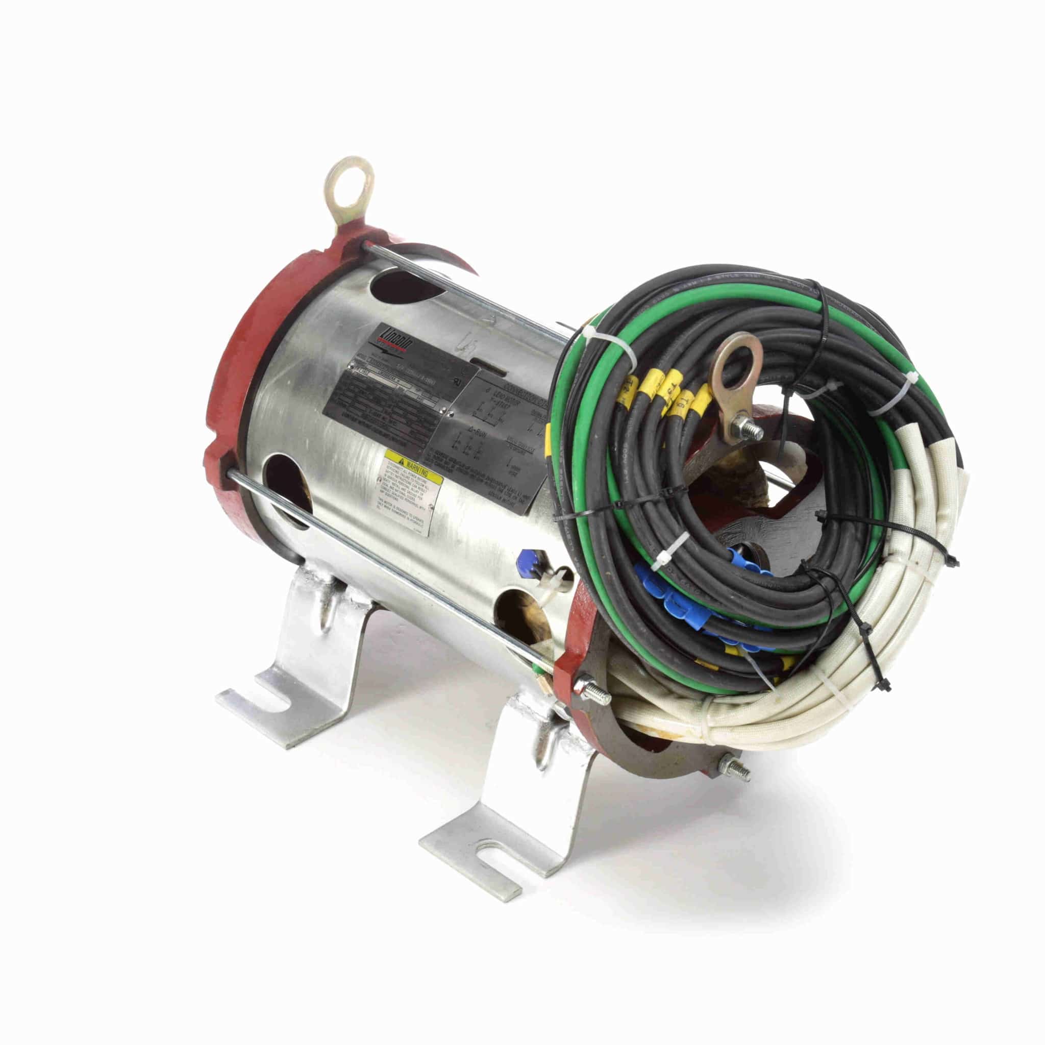 Elevator Duty Motor, 25 & 20 HP, 3 Ph, 60 & 60 Hz, 200 & 200 V, 3600 & 3600 RPM, 160TZ Frame, OPEN