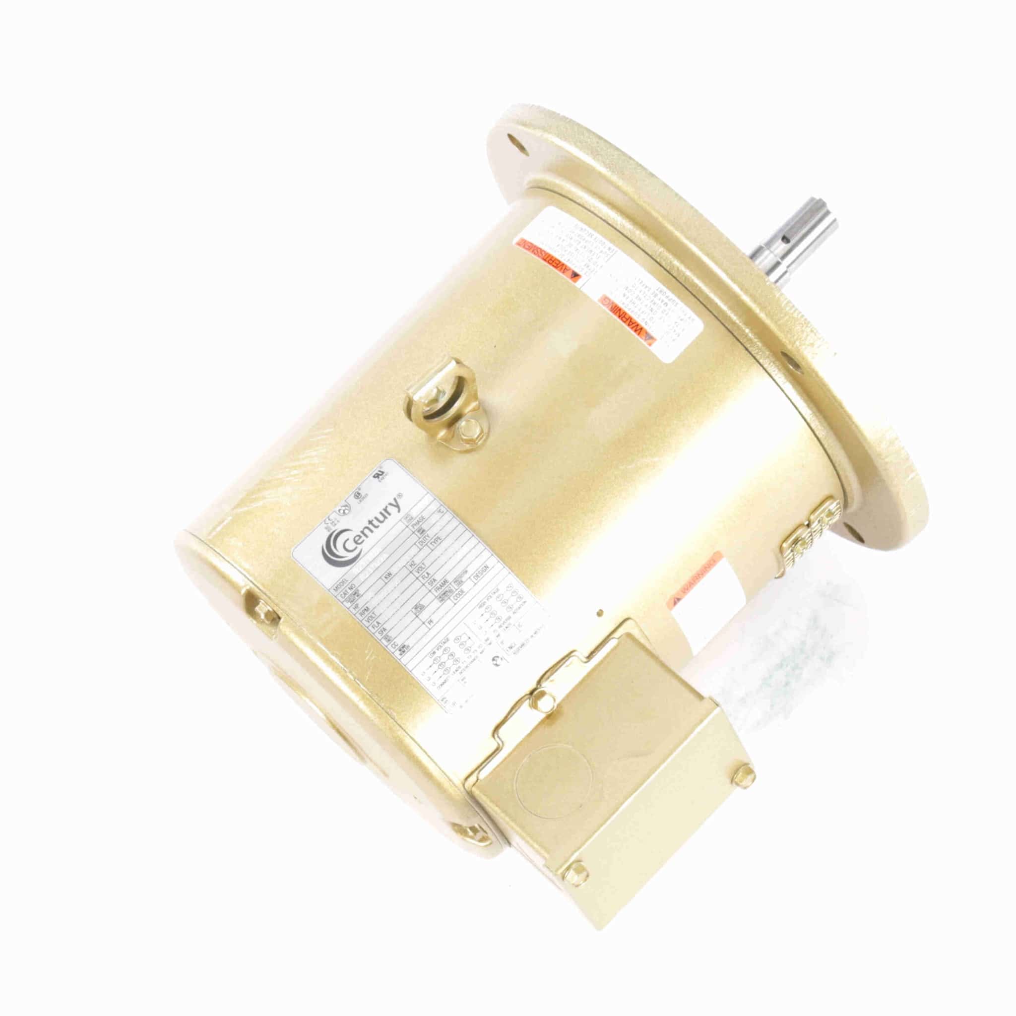 Pool Pump Motor, 5 & 5 HP, 3 Ph, 60 & 50 Hz, 220/440 & 190/380 V, 182TDZ Frame, DP
