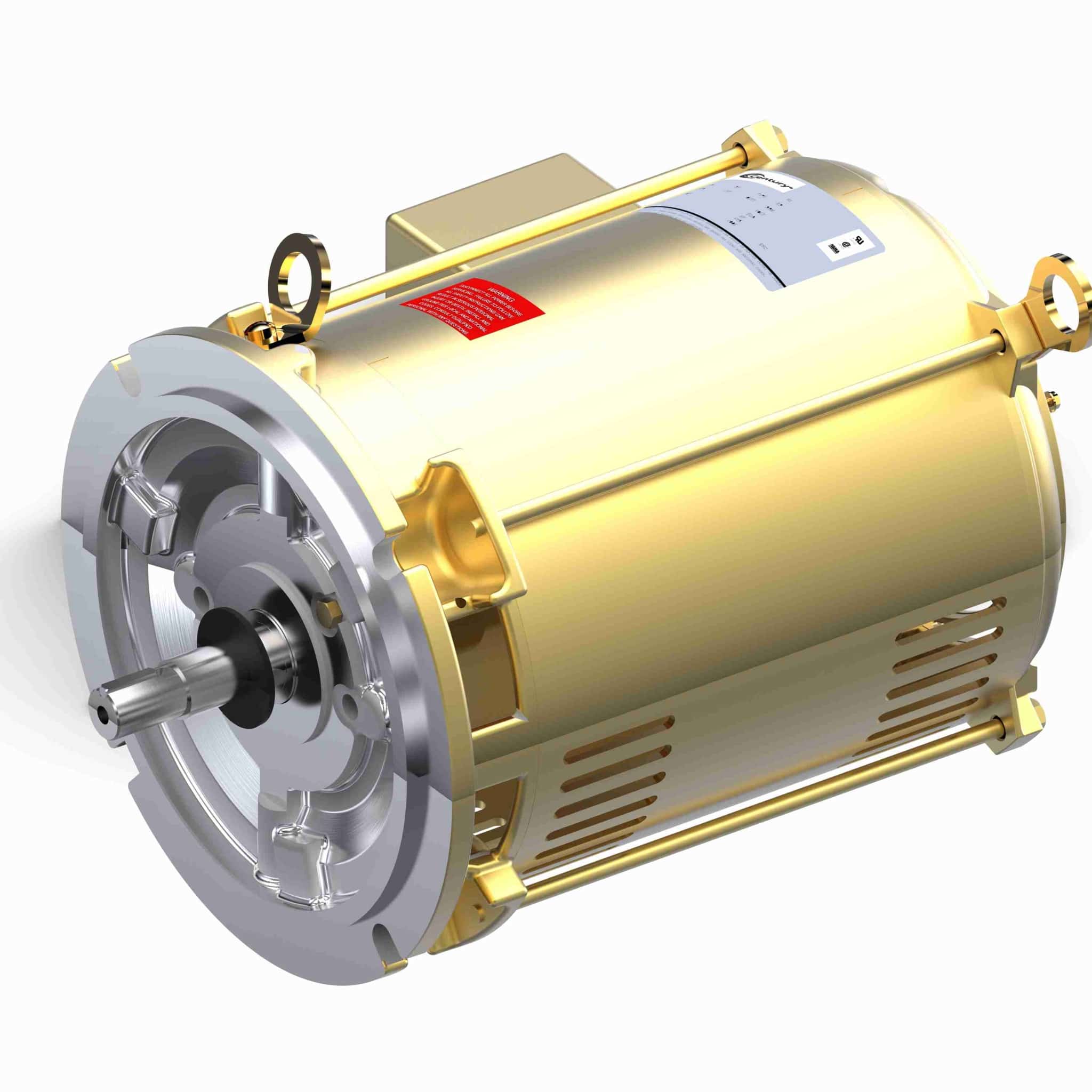 Pool Pump Motor, 15 HP, 3 Ph, 50 Hz, 220/440 V, 3000 RPM, 215TDZ Frame, DP
