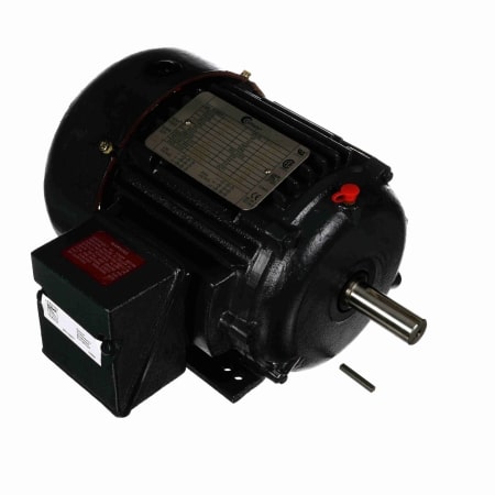 Washdown Motor, 5 HP, 3 Ph, 60 Hz, 575 V, 1800 & 1800 RPM, 182TC Frame, TEFC
