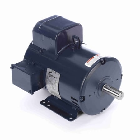 General Purpose Motor, 5 HP, 1 Ph, 60 Hz, 208-230 V, 1800 RPM, 184T Frame, DP