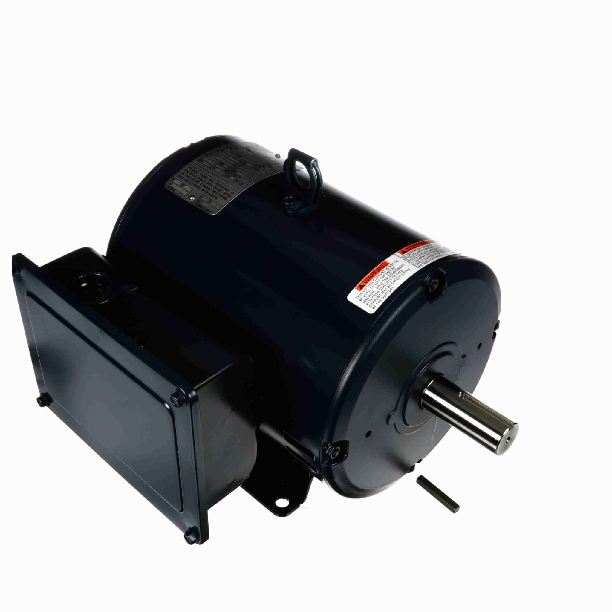 General Purpose Motor, 3 HP, 1 Ph, 60 Hz, 115/208-230 V, 3600 RPM, 182T Frame, DP