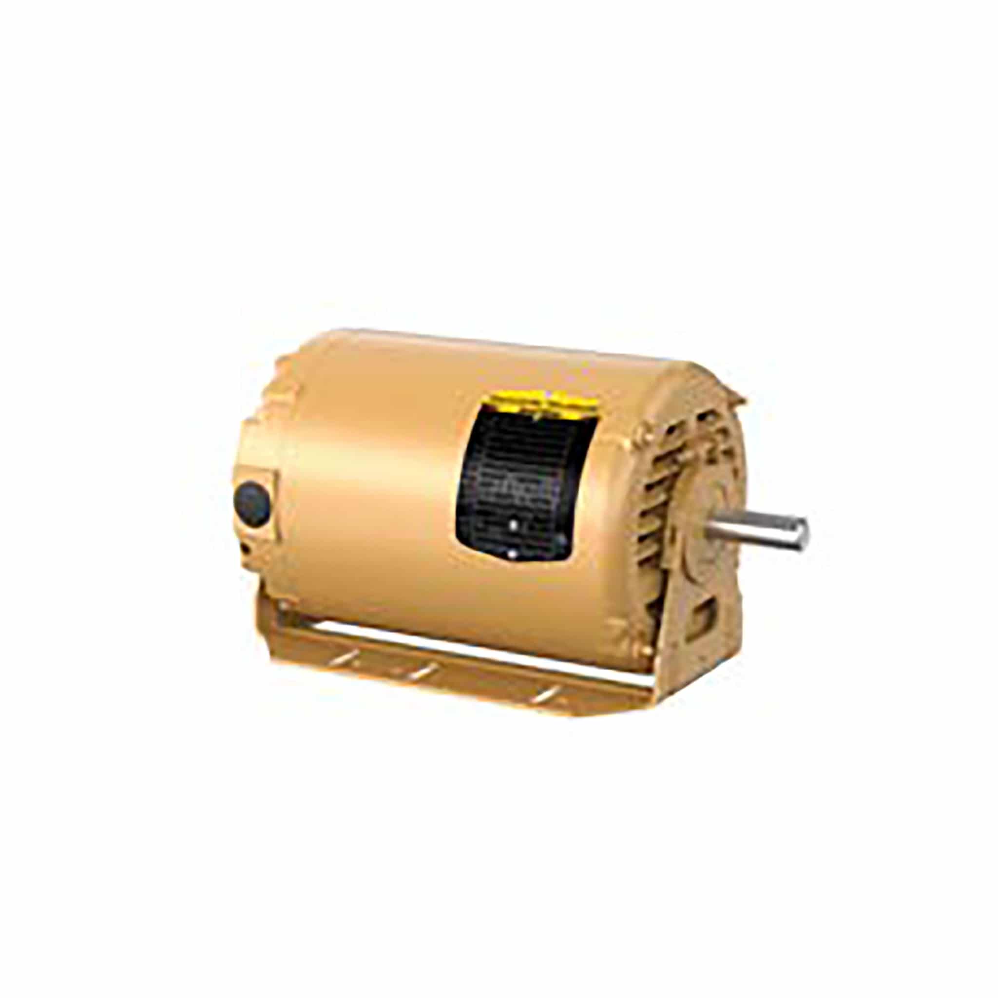 Baldor .25 HP, 1725 RPM, 3 Phase, 60 Hz, 48, 3413M, OPEN, F1 - ERM3003