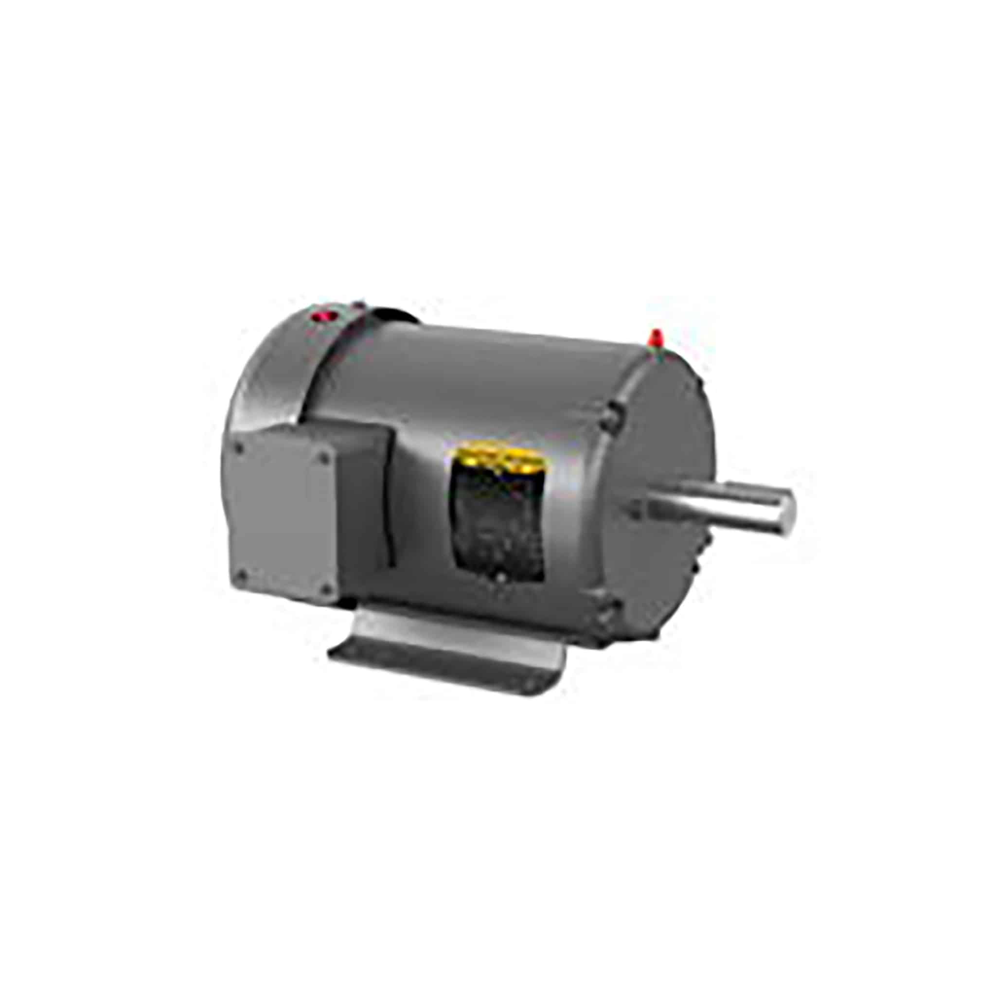 Baldor 5 HP, 1755 RPM, 3 Phase, 60 Hz, 184T, 3644M, TEFC, F1 - EM3615T-9
