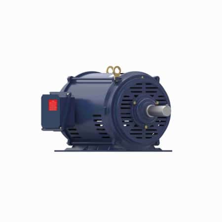 General Purpose Motor, 30 HP, 3 Ph, 60 Hz, 200 V, 1800 & 1800 RPM, 286T Frame, DP